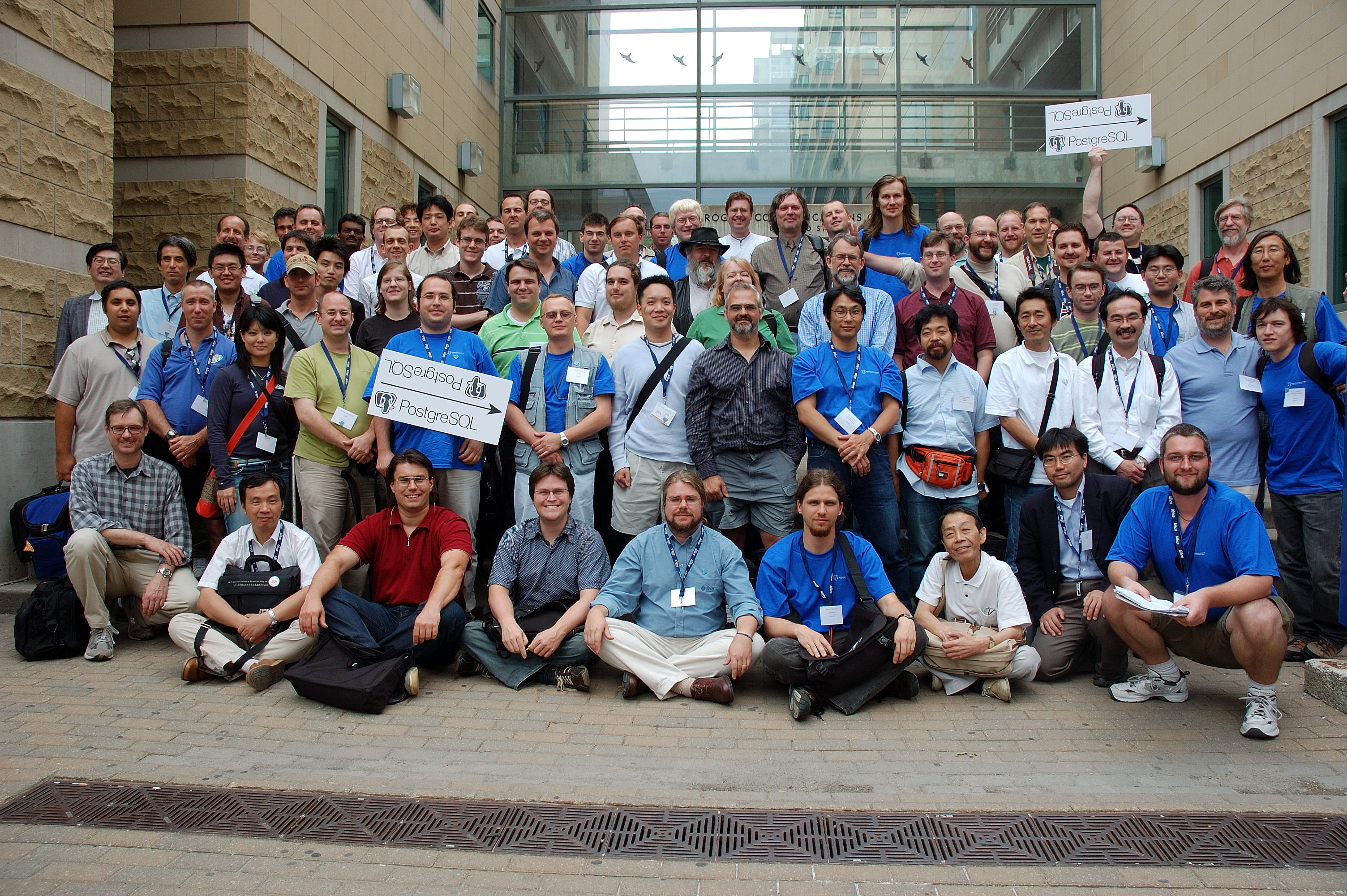 Picture of conference attendees