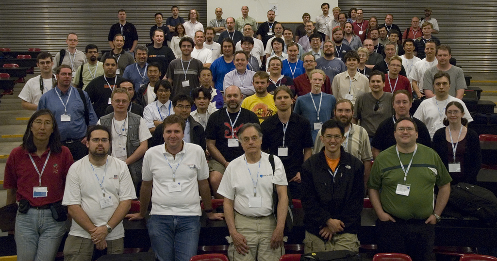 Picture of conference attendees