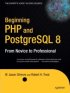 Cover of PHP and PostgreSQL 8