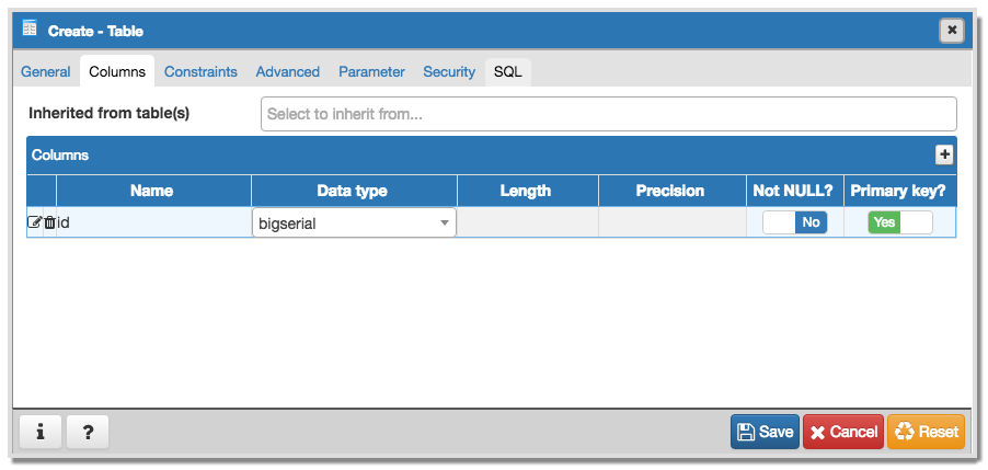 Postgres auto_increment